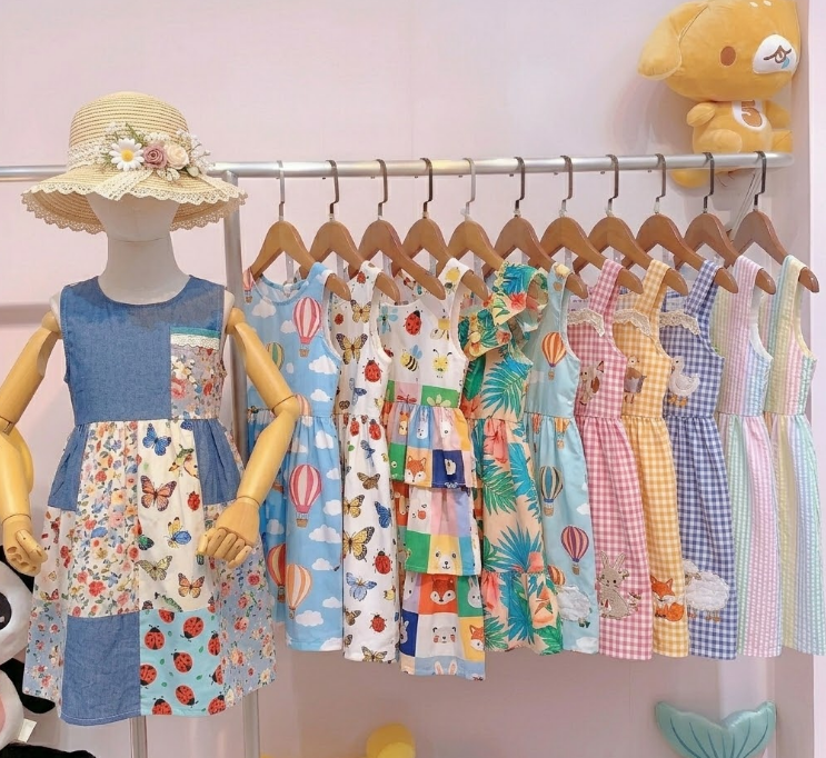 Tulle Spliced Princess Dress Stylish Summer Kids Top & Shorts Set Mixed Styles Random Mix Model 2026.4 Made in China