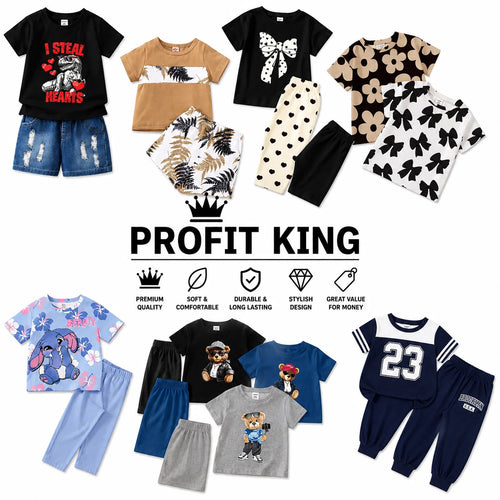 TikTok Trending Summer Kids Clothing Sets - Image 2